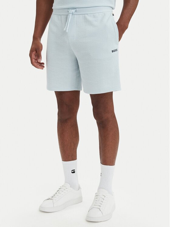 Boss Pantaloni scurți sport Waffle 50535884 Regular Fit