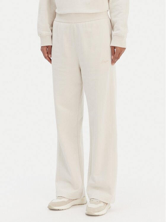 Boss Pantaloni trening C-Endless 50554685 Écru Relaxed Fit