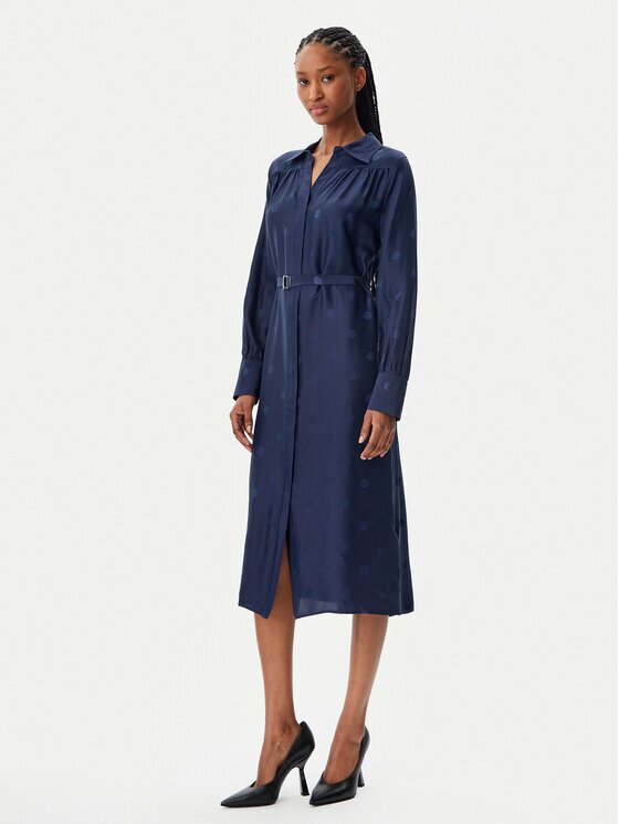 Boss Rochie tip cămașă Dieshina1 50532758 Relaxed Fit