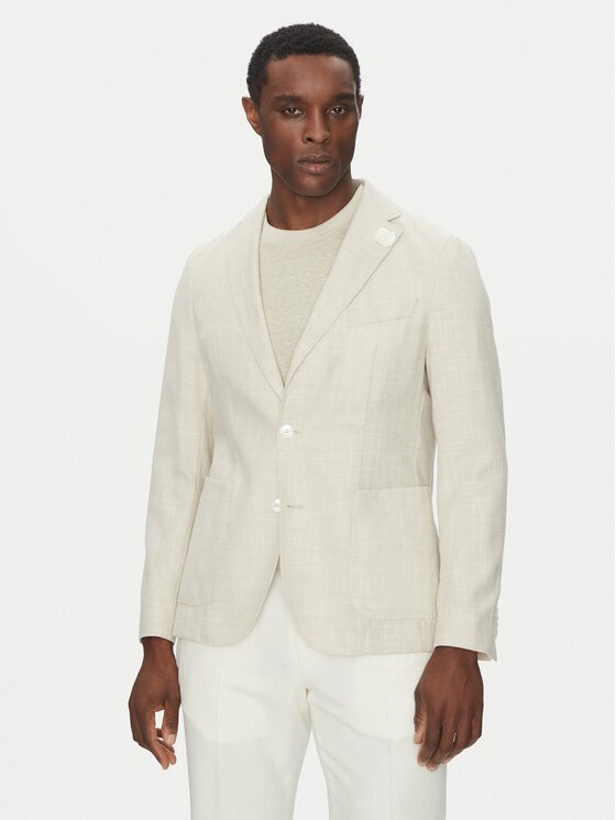 Boss Sacou C-Hanry-252 50540742 Écru Slim Fit
