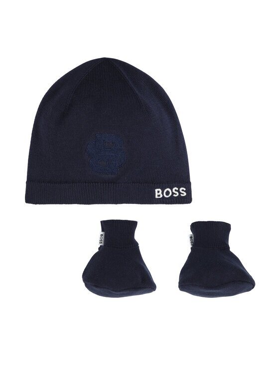 Boss Set căciulă și șosete J51633