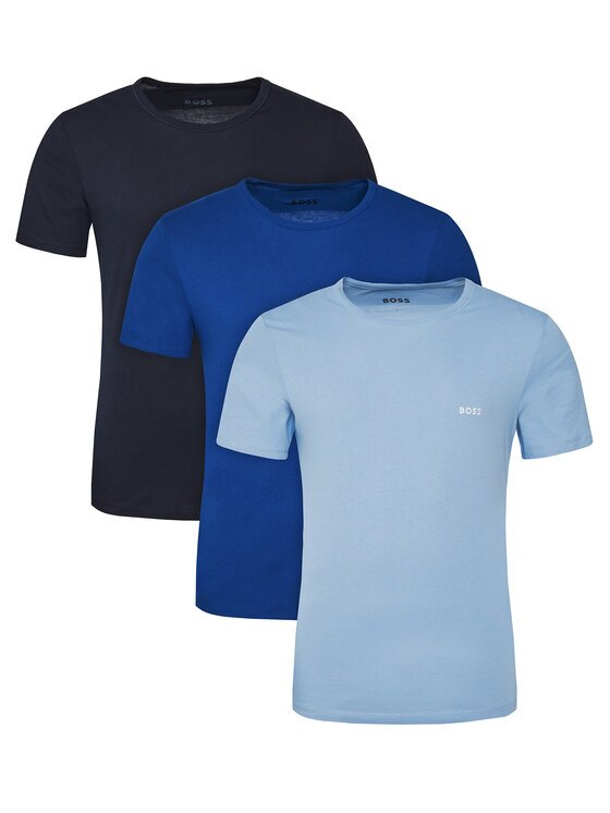 Boss Set de tricouri﻿ TShirtRN 3P Classic 50532468 Regular Fit