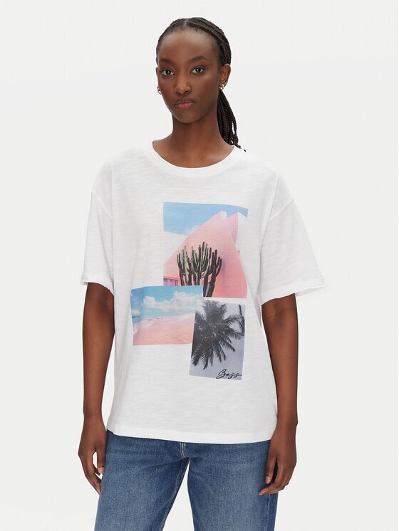 Boss Tricou C_Eband_4 50540433 Relaxed Fit
