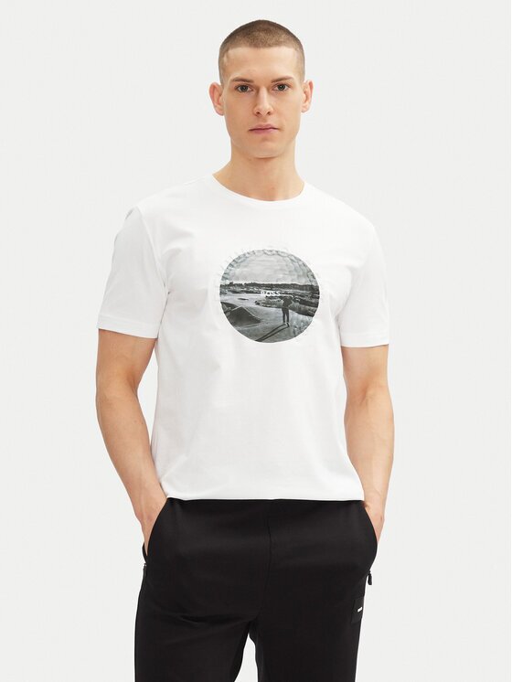 Boss Tricou Graphic Heritage 50537847 Regular Fit