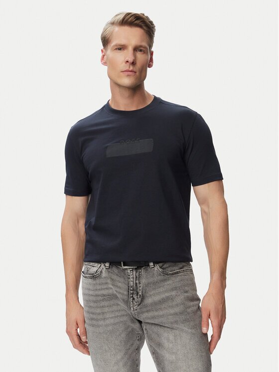 Boss Tricou Logo Tape 50566606 Regular Fit