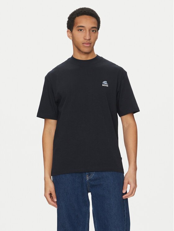 Boss Tricou Numbers 50540520 Relaxed Fit