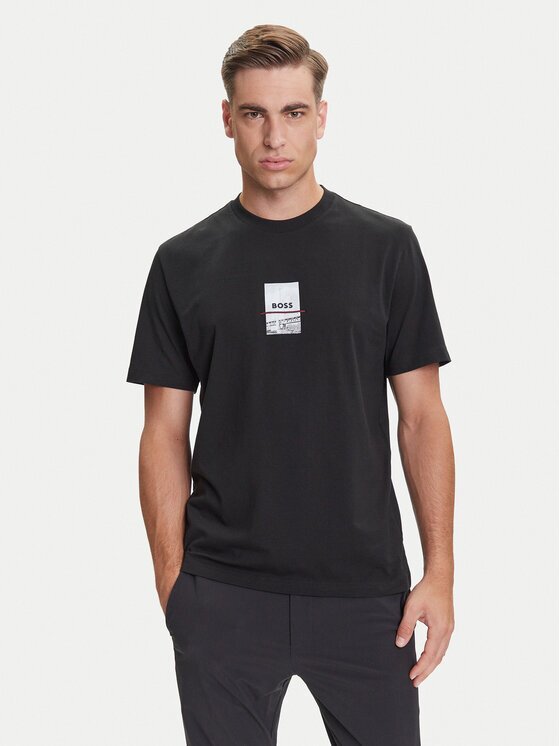 Boss Tricou Photoprint 50545869 Relaxed Fit