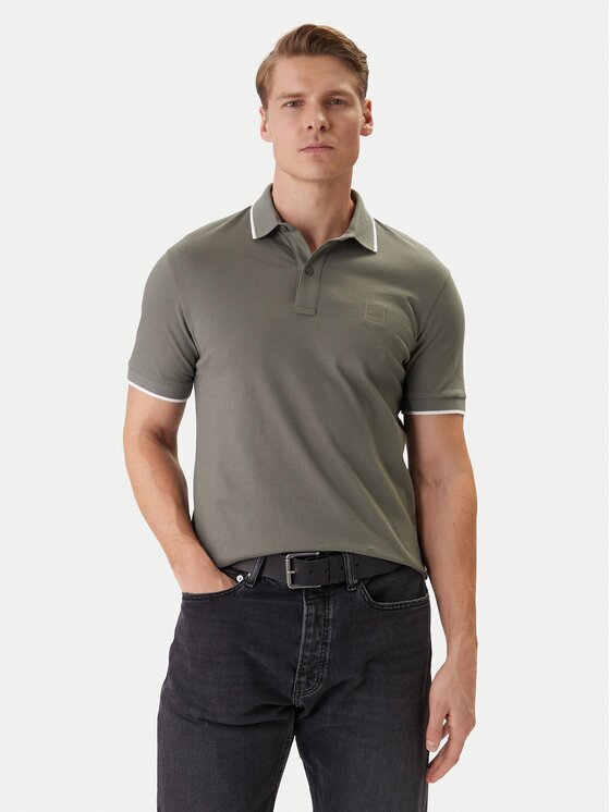Boss Tricou polo Passertip 50507699 Regular Fit