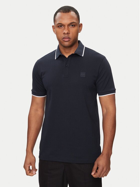 Boss Tricou polo Passertip 50507699 Slim Fit