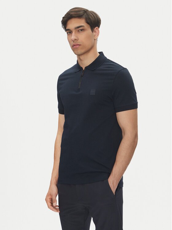 Boss Tricou polo Passerzip 50537507 Slim Fit