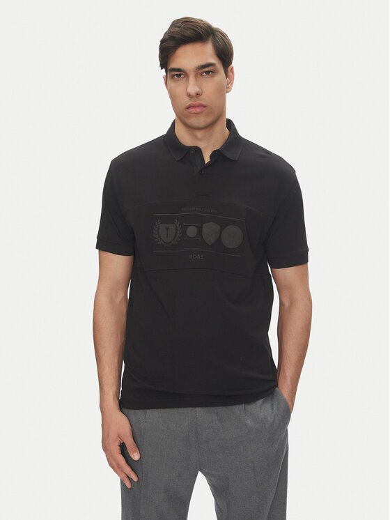 Boss Tricou polo Percy Heritage 50538111 Relaxed Fit