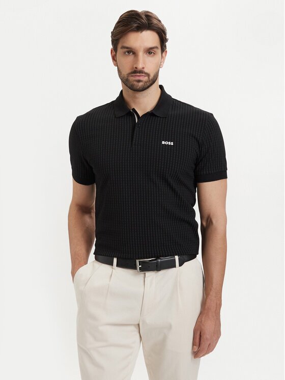 Boss Tricou polo Pl Goc Birdie 3 50559355 Regular Fit
