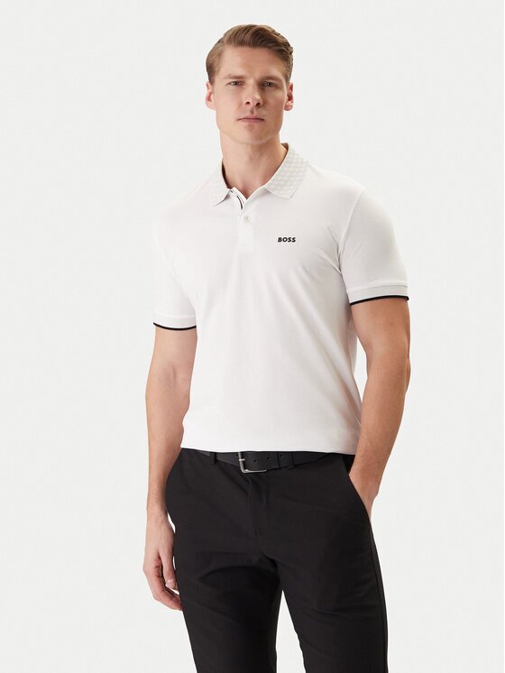 Boss Tricou polo PL_GOC Chip Paddy 50554583 Regular Fit