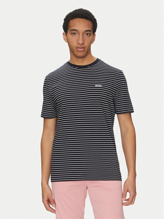 Boss Tricou TalesStripe 50499334 Relaxed Fit