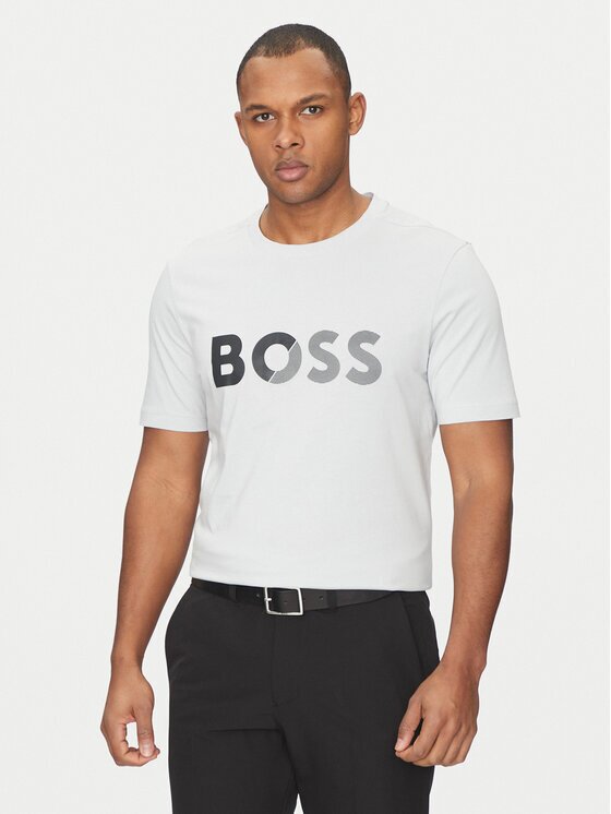 Boss Tricou Tape Logo 50530990 Regular Fit