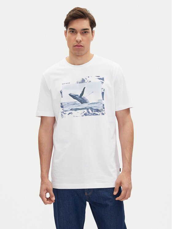 Boss Tricou Te_Dunetrace 50539187 Regular Fit