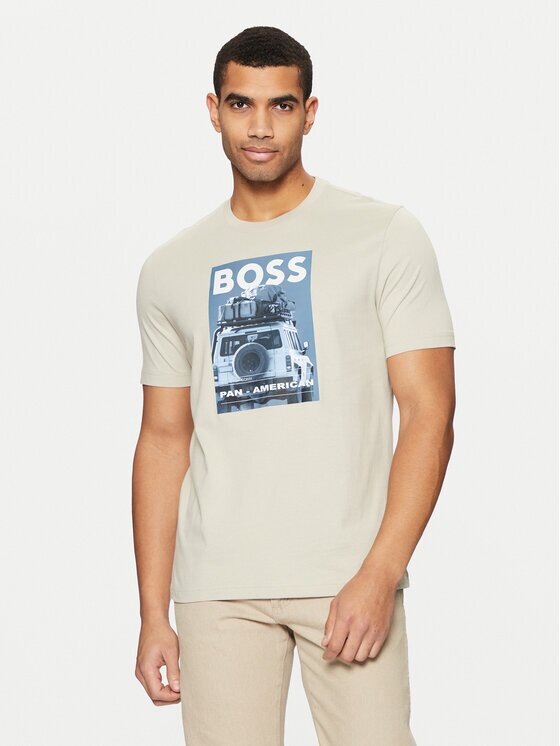 Boss Tricou Te_Mextour 50535079 Regular Fit
