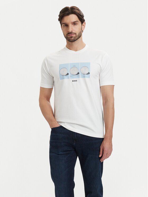 Boss Tricou Ts Terrace Photo 50559353 Relaxed Fit