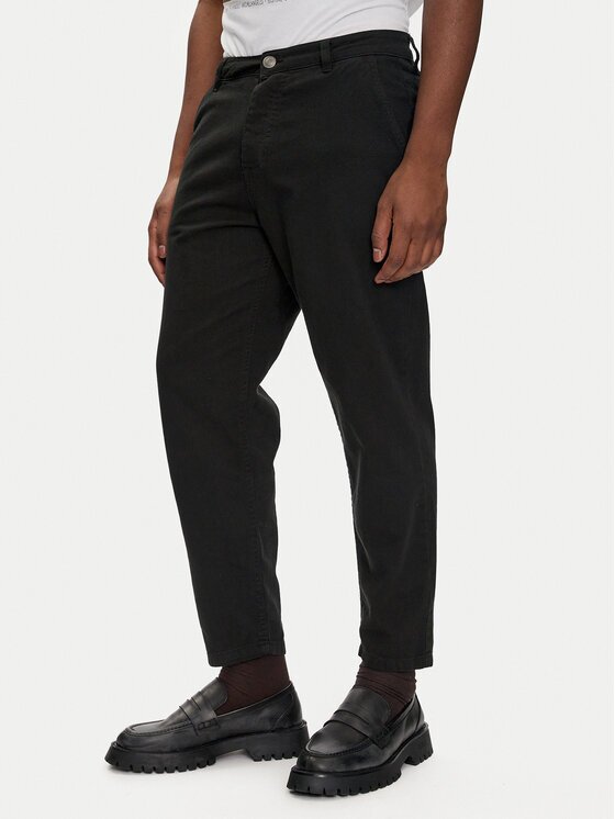 BRAVE SOUL Blugi MJN-NORDBLACK Negru Regular Fit