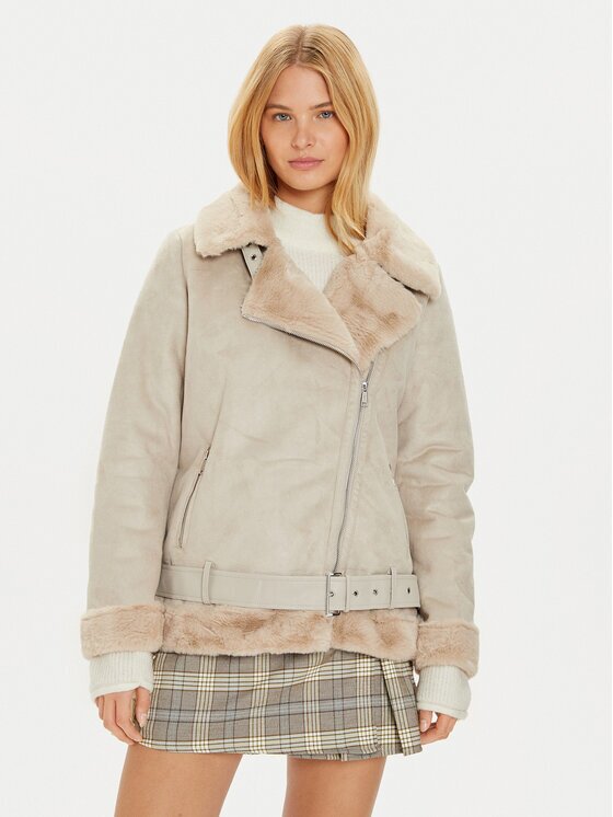 BRAVE SOUL Cojoc LJK-BLACKOUTSTON Bej Regular Fit