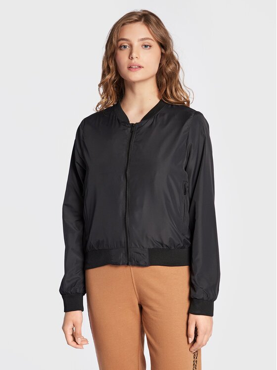 BRAVE SOUL Geacă bomber LJK-KAJAL Negru Regular Fit