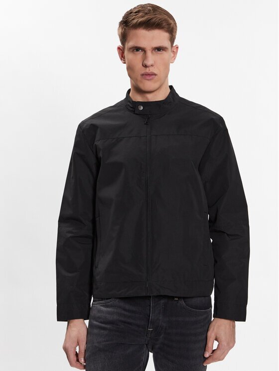 BRAVE SOUL Geacă bomber MJK-LOWTHER Negru Regular Fit