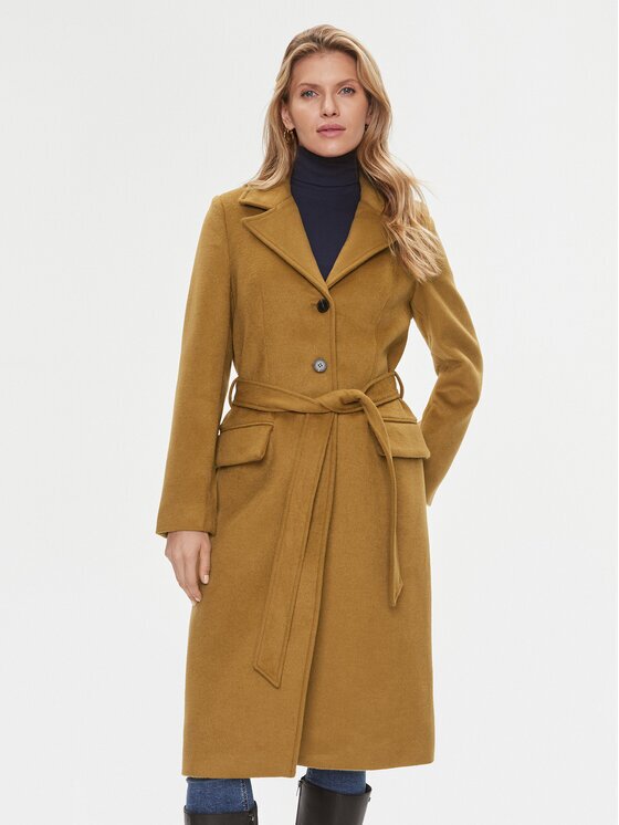 Bruuns Bazaar Palton de lână Catarina BBW2508 Regular Fit