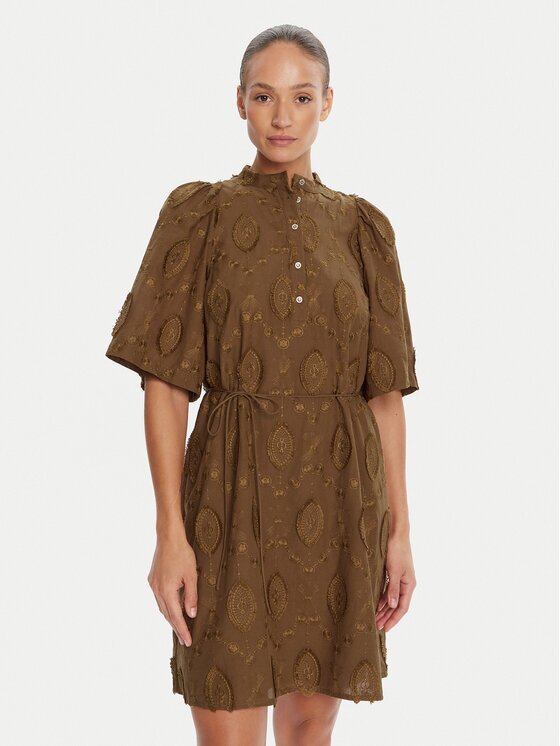 Bruuns Bazaar Rochie tip cămașă Canterbury Imilia BBW4504 Straight Fit
