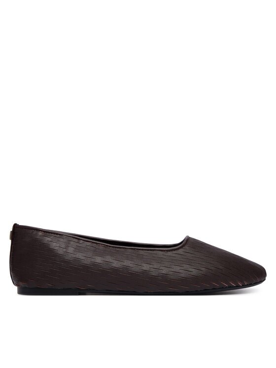 Calvin Klein Balerini Oblique Ballerina Cut Lth HW0HW03033
