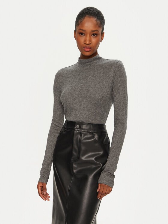 Calvin Klein Bluză cu gât K20K208047 Slim Fit
