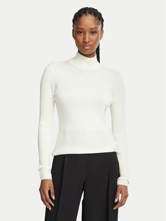 Calvin Klein Bluză cu gât LV044H352G Regular Fit