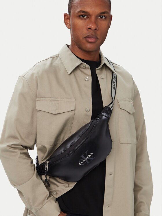 Calvin Klein Borsetă Bold Logo Webbing Waistbag LV04D3630G