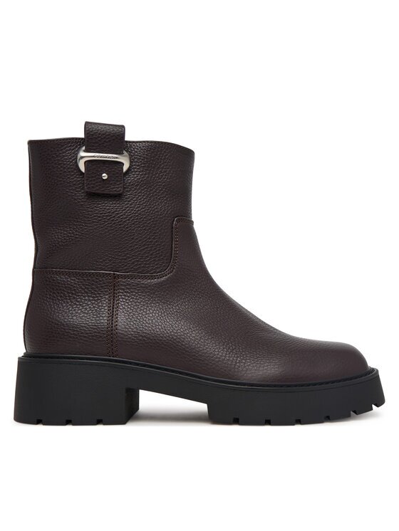 Calvin Klein Botine Chunky Ankle Boot Lth Hdw HW0HW03202