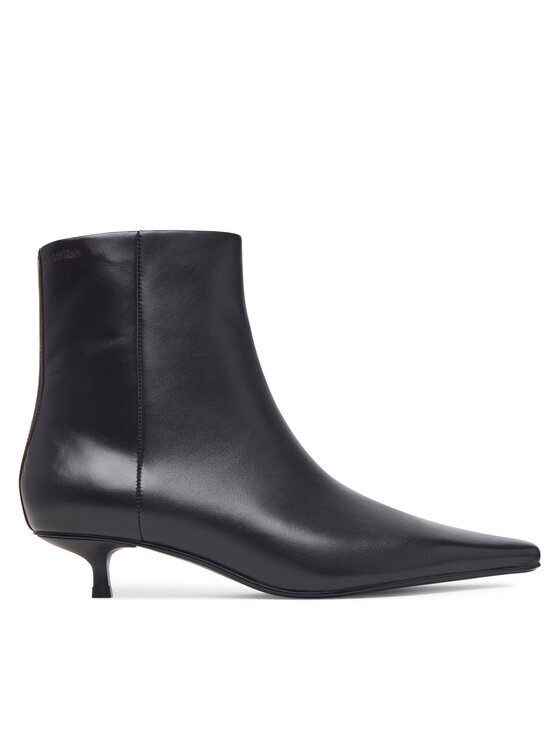 Calvin Klein Botine Kitten Heel Ankle Boot Lth HW0HW03165