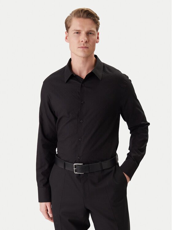 Calvin Klein Cămașă Easy LV04LE111G Relaxed Fit