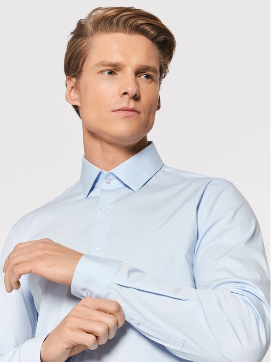 Calvin Klein Cămașă Poplin K10K108229 Slim Fit