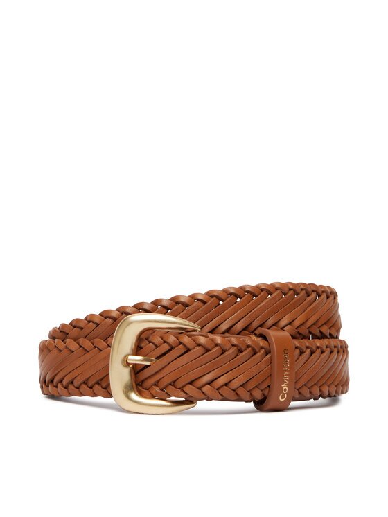 Calvin Klein Curea Braided Logo Buckle 25Mm LV04F7087G