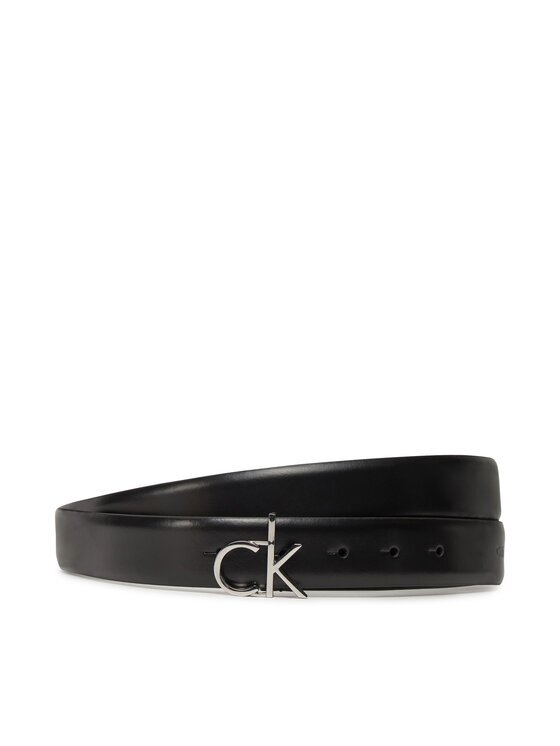 Calvin Klein Curea Ck Buckle Belt 3.0_Smooth K60K613156 Negru