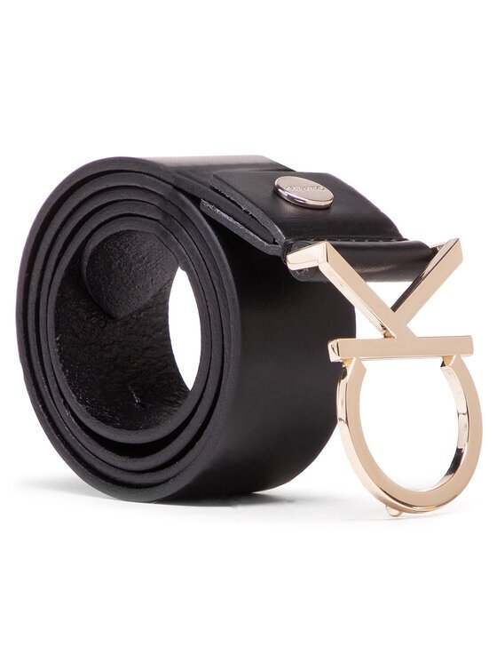 Calvin Klein Curea de Damă Ck Adj.Logo Belt 3.5Cm K60K602141