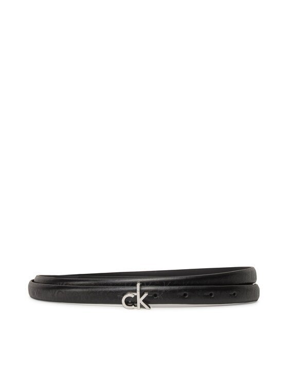 Calvin Klein Curea de Damă Ck Buckle Skinny Belt 1.5_Mono K60K612933