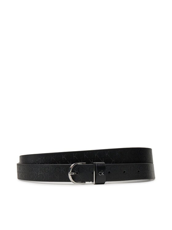 Calvin Klein Curea de Damă Ck Metal Round Buckle 2.5_Mono K60K613150