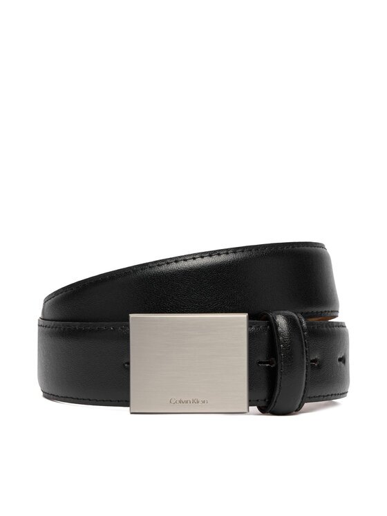Calvin Klein Curea Logo Plaque Smooth 32Mm LV04D7030G