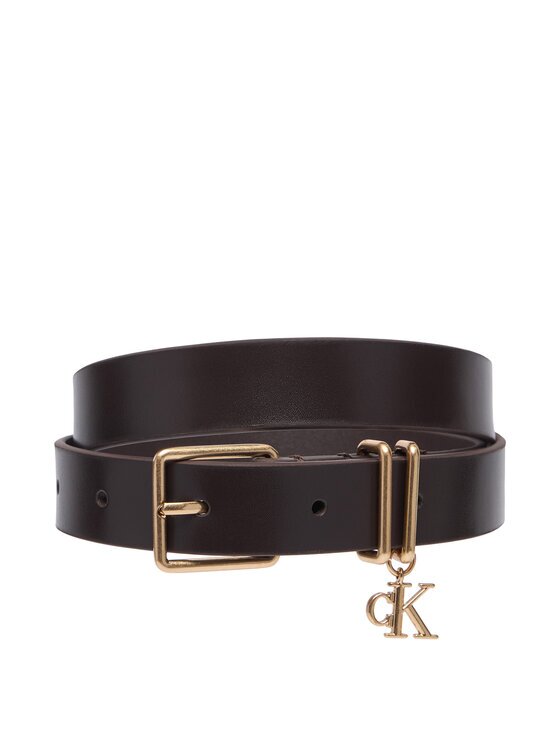 Calvin Klein Curea Monogram Charm Keeper Belt 25Mm LV04F7086G