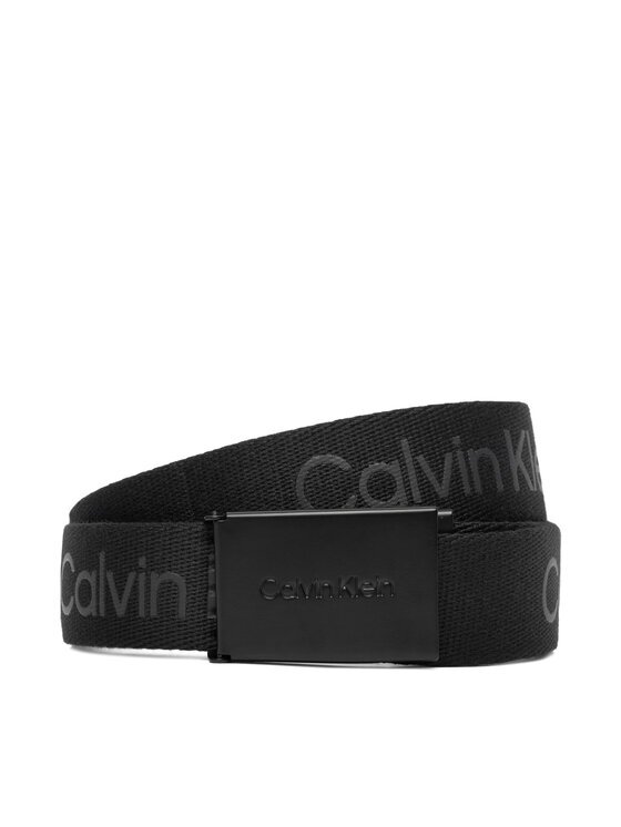 Calvin Klein Curea pentru copii Calvin Logo Canvas Belt IU0IU00667