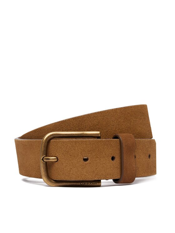 Calvin Klein Curea Round Buckle Suede 35Mm Fixed LV04D7070G