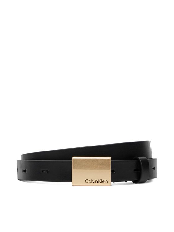Calvin Klein Curea Titlecase Plaque Belt 20Mm LV04F7089G
