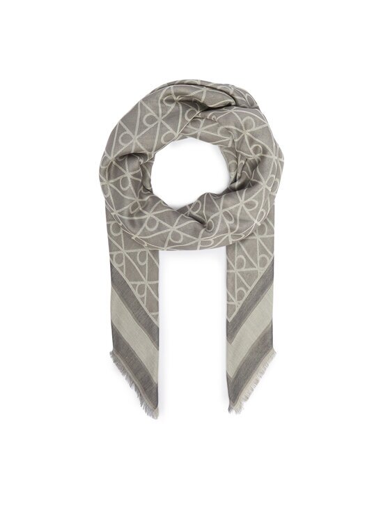 Calvin Klein Eșarfă Emblem Aop Jacquard Square Scarf LV04F8080G