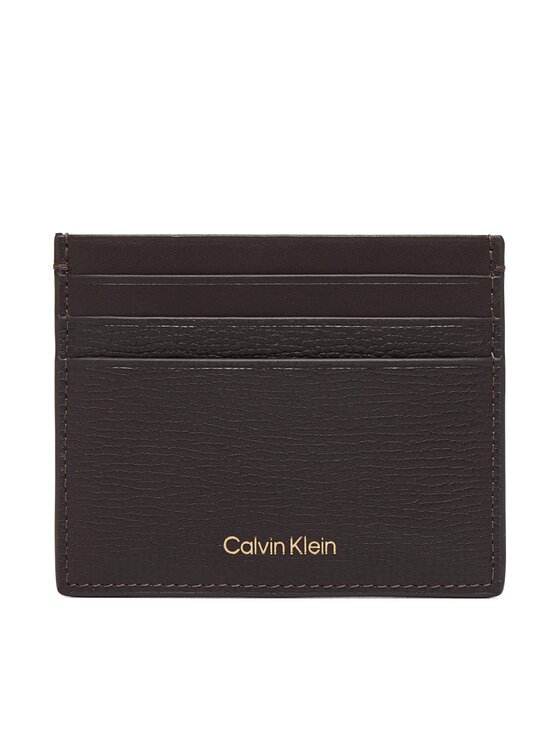 Calvin Klein Etui pentru carduri Premium Leather Cardholder LV04D1286G