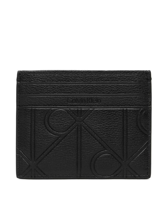 Calvin Klein Etui pentru carduri Xl Emblem Aop Emboss Card Case LV04D1174G