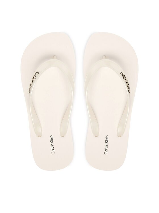 Calvin Klein Flip flop Arwa - Metallic Pearlised Flip Flops HW0HW02956